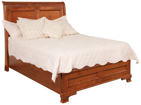 Amish Classic Sleigh Bed With Low Footboard By Daniel S Amish In 2021