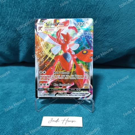 Jual Scizor Vmax Darkness Ablaze Kartu Pokemon Tcg English