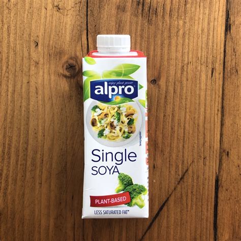 Alpro Single Soya Cream Less Saturated Fat Reviews Abillion