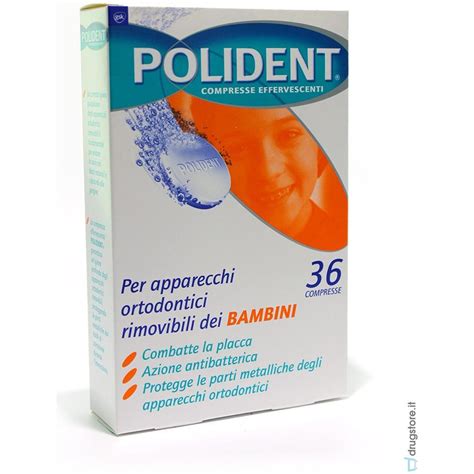 Polident Compresse Effervescenti Per Apparecchi Ortodontici