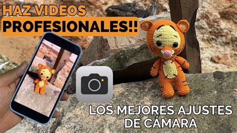 La MEJOR CONFIGURACIÓN para VIDEOS CON TU IPHONE sube videos de ALTA