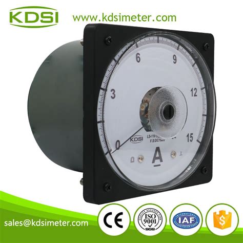 Easy Operation Ls 110 Dc75mv 15a Wide Angle Dc Analog Panel Ammeter Buy Ammeter Panel Ammeter