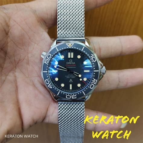 Jual Keraton Jam Tangan Pria Omega Seamaster Diver James Bond Th