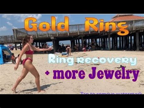 Metal Detecting The Beach I Find Metal St Gold Ring A Ring Recovery