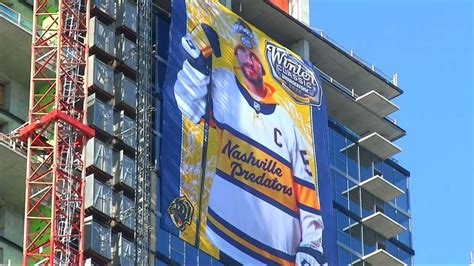 Nashville Predators unveil Winter Classic jerseys with 80-foot Broadway ...