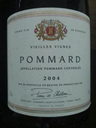 Pierre De Chabliseau Vieilles Vignes Pommard Vivino Us