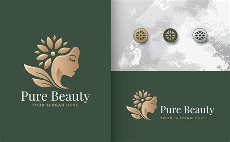 beauty women logo design 3204807 Vector Art at Vecteezy