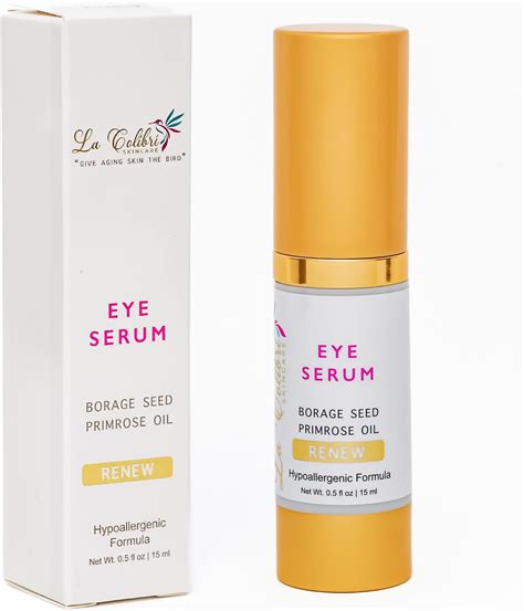 La Colibri Skincare Renew Vegan Under Eye Serum For Dark Circles And Puffiness