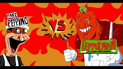 Pizza Tower Fake Peppino Modv Fake Peppino Vs Pepperman Youtube