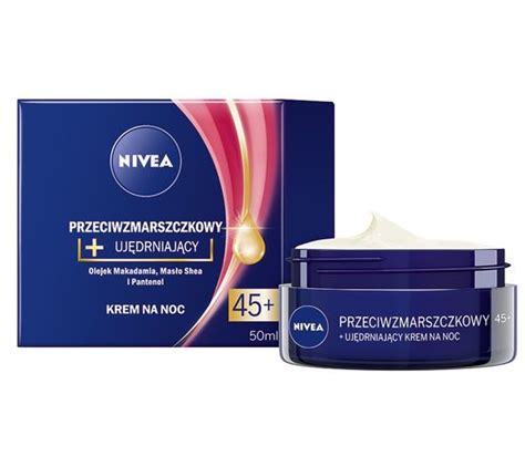 Nivea Przeciwzmarszczkowy Uj Drniaj Cy Krem Na Noc Piel Gnacja