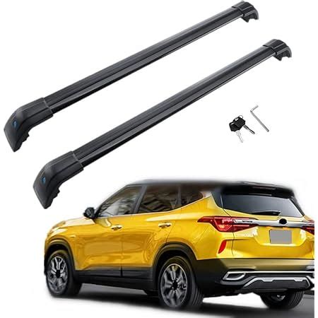 Amazon Snailfly Crossbars Fit For Kia Seltos Black