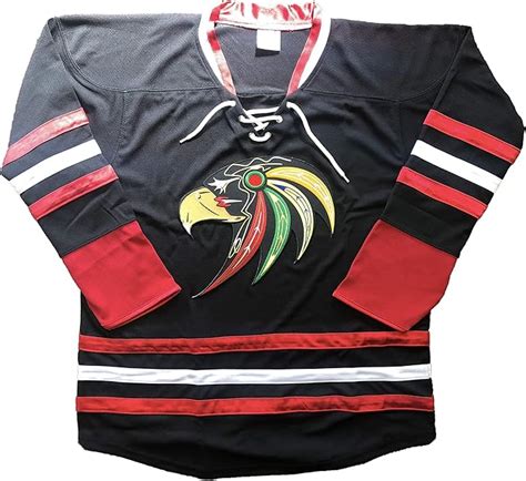 Blackhawks Jerseys with Hawk Crest - Offered in Three (3) Colors and 10 ...