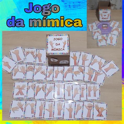 Jogo De Mimicas Para Imprimir