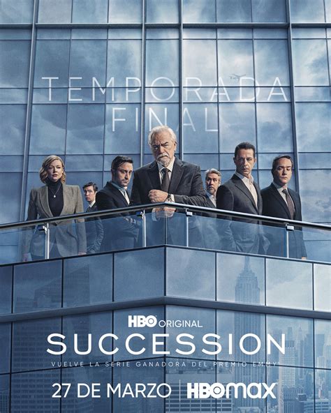 Póster Oficial De Succession Temporada 4 Que Supondrá El Final De La Serie De Hbo Max