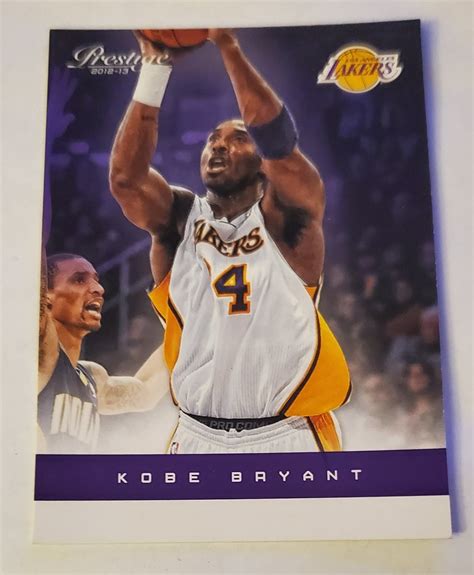 Kobe Bryant 2012 13 Prestige Base Card