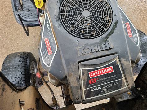 Craftsman Riding Mower Ys Kohler Hp Deck Works Heavy