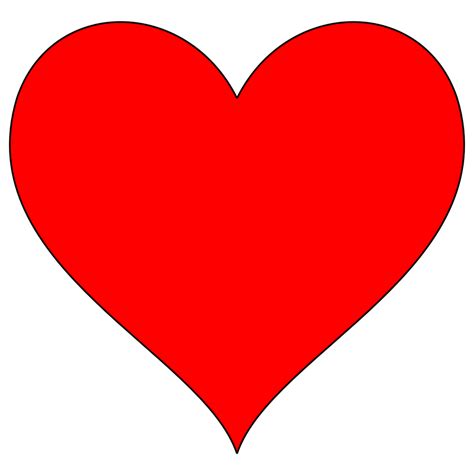 public domain clip art image heart symbol id