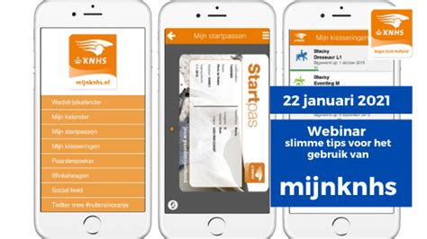Webinar Haal Alles Uit Mijnknhs KNHS Zuid Holland