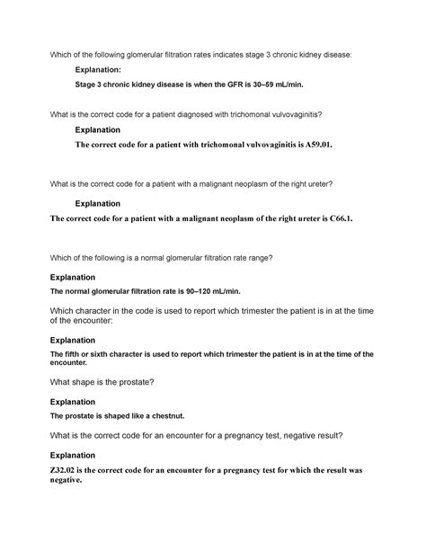 Unit 9 Lab Assignment 2 Mbc2 Which Of The Following Glomerular