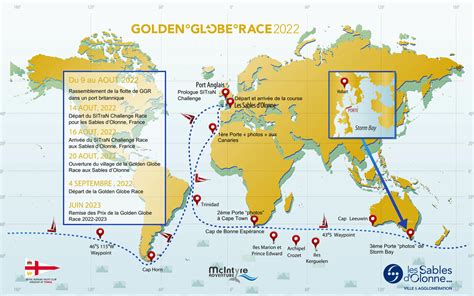 Golden Globe Race aventure à la voile au départ des Sables d Olonne en