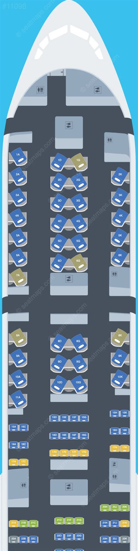 emirates airlines boeing  er seat map