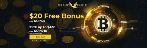 Grand Eagle Casino Special Bitcoin Promo - Casino Bonus Codes