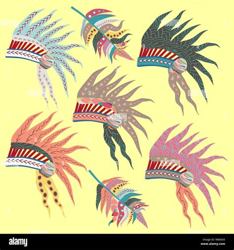 Drawings Of Native American Feathers