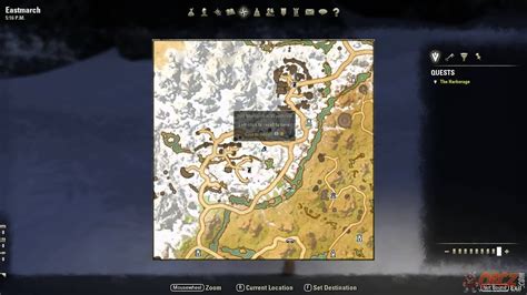 Eastmarch Treasure Map Ii Location The Elder Scrolls Online Youtube