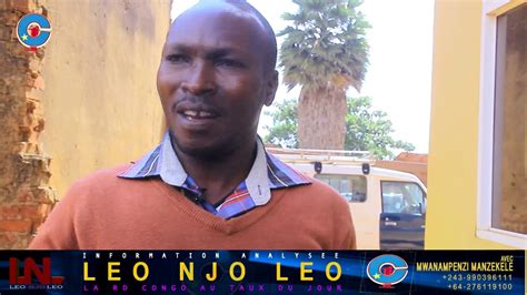 Leo Njo Leo Reportage Butembo Deces D Un Taximan Motard Youtube