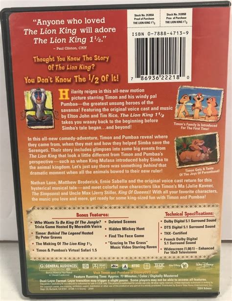 The Lion King 1 2 On DVD Lupon Gov Ph