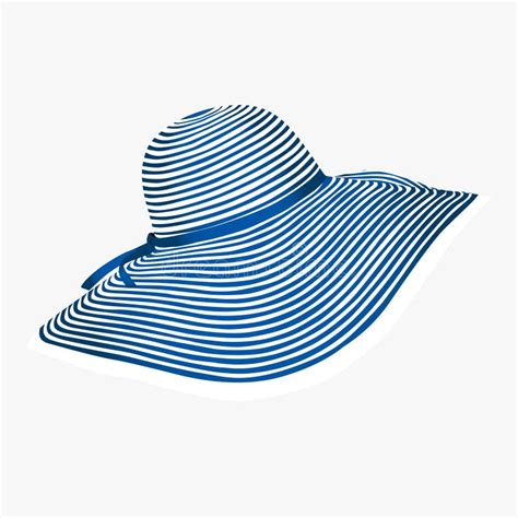 Sombrero Del Verano Del S De Las Mujeres Ilustraci N Del Vector