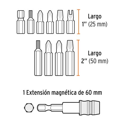 Ficha Tecnica Juego De Puntas Mixtas 1 Y 2 80 Piezas Truper Expert