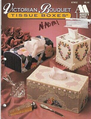 Victorian Bouquet Tissue Boxes In Plastic Canvas Annie S Attic