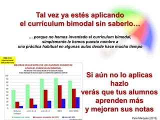 El Curriculum Bimodal En Ciencias Naturales Y Ciencias Sociales Ppt