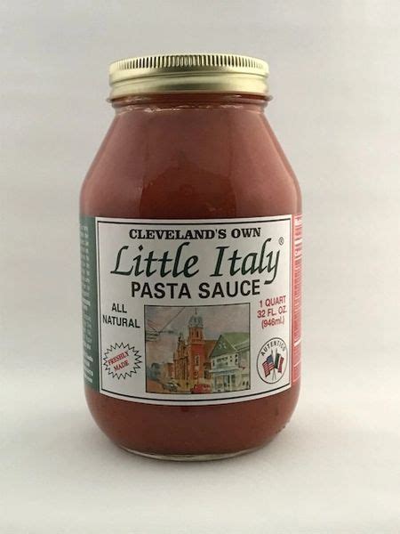 12/32oz Cleveland's Own Little Italy Pasta Sauce