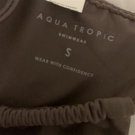 Frankies Bikinis Women S Brown And White Bikini And Tankini Bottoms Depop