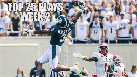 Top 25 Plays From Week 2 Of The 2021 College Football Season - Win Big Sports