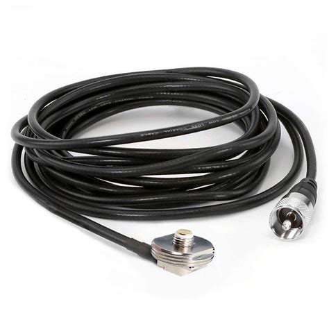 Rugged Radios 15 Ft Antenna Coax Cable With 38 Nmo Mount Jagged X Offroad