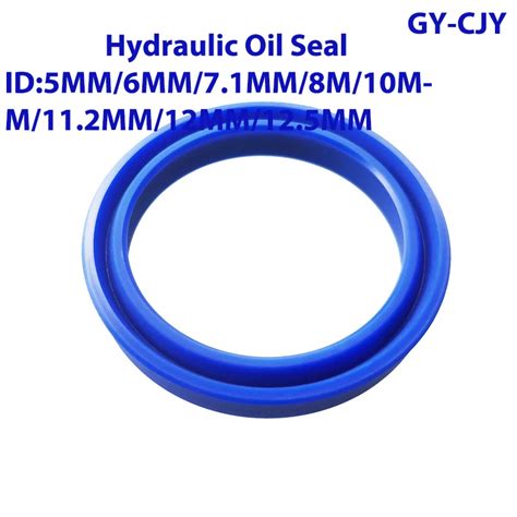 Id5mm 125mm Unuhsuns Y Type Ring Polyurethane Pu Hydraulic Oil Seal Cylinder Piston Sealing