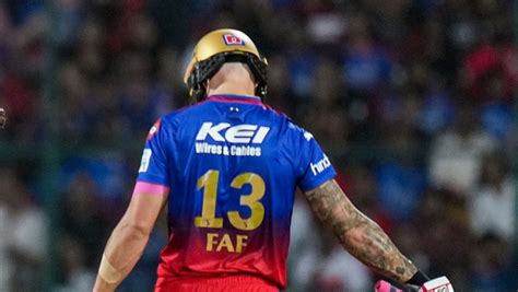 RCB Vs LSG IPL 2024 Should RCB Drop Faf Du Plessis From Their Playing