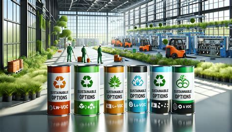 eco friendly industrial acrylic paints  voc benefits sustainable