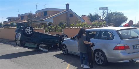 Ardea Ancora Un Incidente All Incrocio Di Via Modena Frontale Tra 2