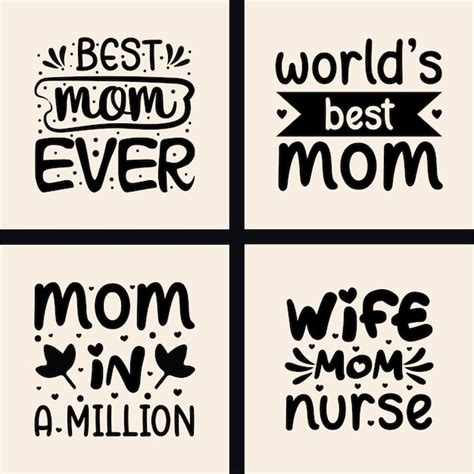 Premium Vector Print Mothers Day Svg T Shirt Design Bundle