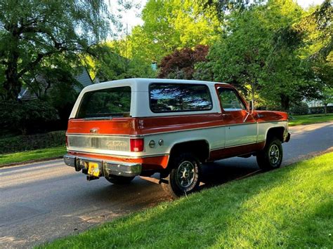 1976 Chevy K5 Blazer 4x4 2dr Suv Convertible 57liter 350 V8 86k Miles