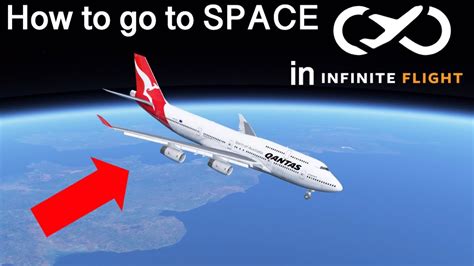 How To Go To Space In Infinite Flight Youtube