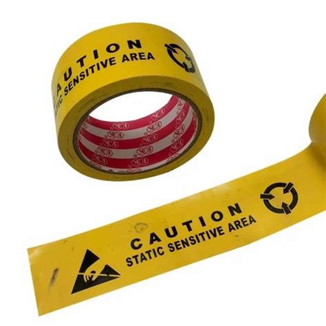 Esd Caution Floor Marking Tape M Mm At Rs Roll In New Delhi