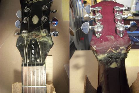 Headstock Repair… You’re Doing it Wrong !! - Guitar Fail