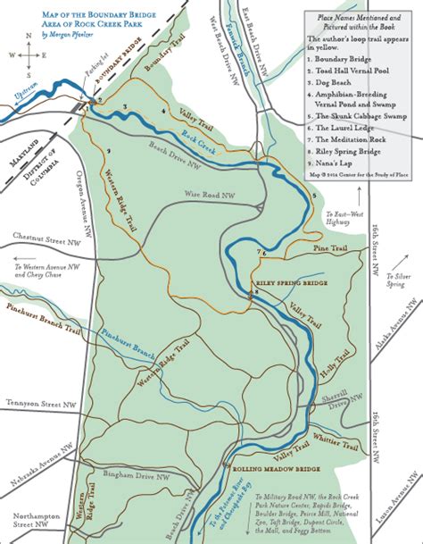 Rock Creek Park Map