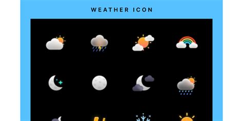 Icon Weather (1.0) | Figma Community