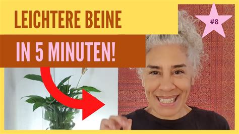 8 ÜBUNGEN FÜR ANGESCHWOLLENE BEINE YouTube